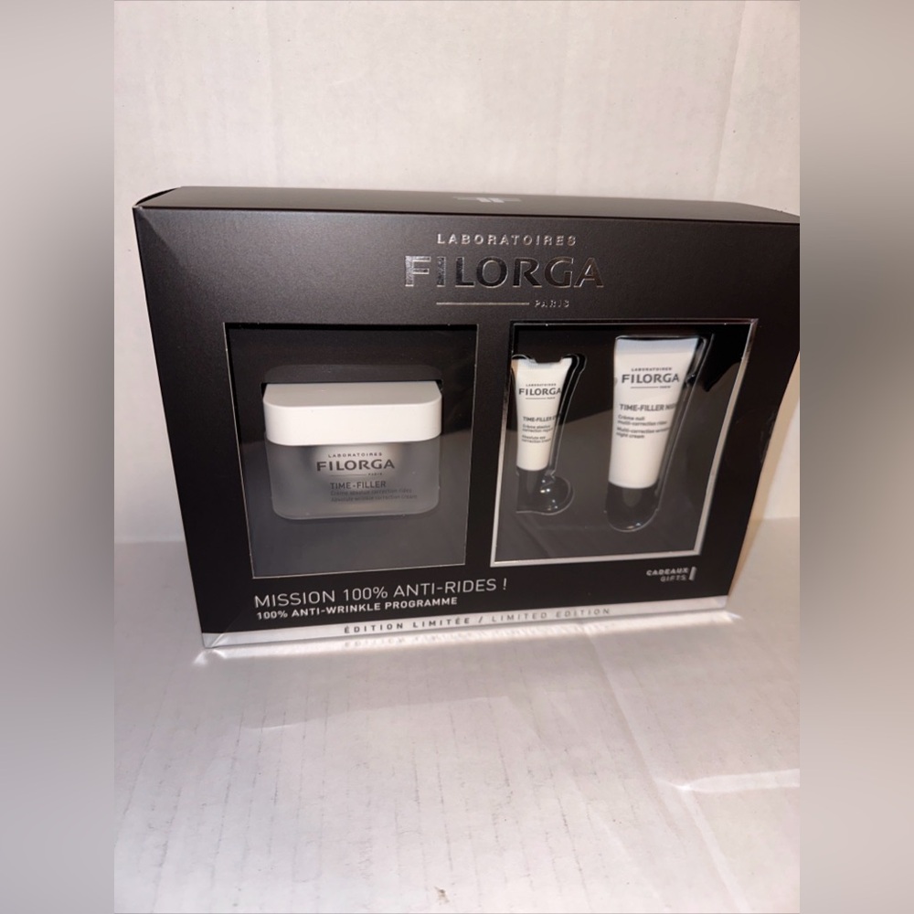 Filorga Mission 100% Anti-Wrinkle Time-Filler 3Pcs Set Limited Edition BRAND NEW